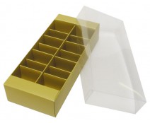 Macaron box 14 division almond