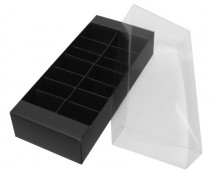 Macaron box 14 division black