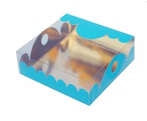 box Marquis square small lagune laque