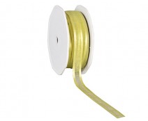 organza satin edge N lime