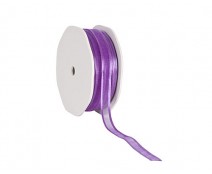 organza satin edge N medium purple