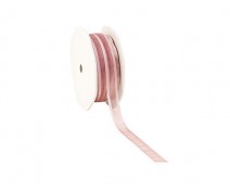 organza satin edge N old pink