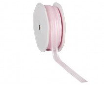 organza satin edge N light pink