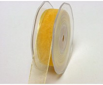organza wired edge beige