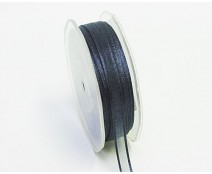 organza satin edge, grey
