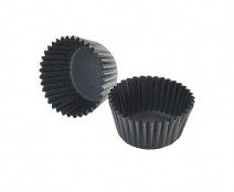  Papercups to put chocolates in black
