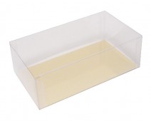 PVC L160xW90xH50mm transparant