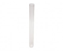 PVC round D25xH250mm transparant