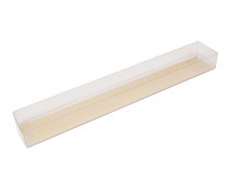 PVC L210xW29xH18mm transparant / for logochocolates