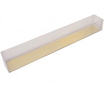 PVC L250xW30xH30mm transparant