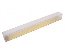PVC L300xW30xH30mm transparant