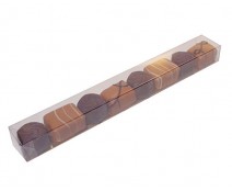 PVC L250xW30xH20mm transparant
