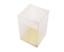 PVC L70xHW70xH100mm transparant