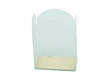 PVC Ballotin L90xW50xH55mm ca 250gr transparant