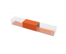 PVC L200xW30xH25mm sunset orange with sleeve