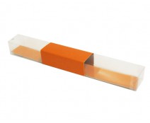 PVC L250xW30xH25mm sunset orange with sleeve