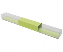 PVC L300xW30xH25mm pistache with sleeve