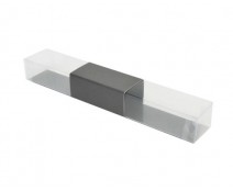 PVC L200xW30xH25mm warmgrey with sleeve
