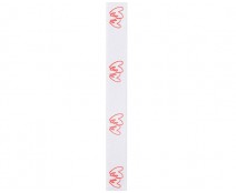 Ribanbel Double hearts white/red
