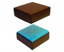 Skylinebox L150xW150xH150mm exterior Kreta Brown-blue