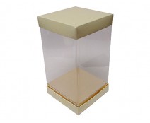 Skylinebox L150xW150xH250mm exterior Creme Laqué