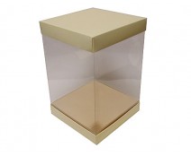 Skylinebox L180xW180xH250mm exterior Creme Laqué