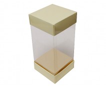 Skylinebox L90xW90xH180mm exterior Creme Laqué