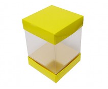 Skylinebox L120xW120xH150mm exterior Jaune Laqué