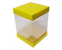 Skylinebox L150xW150xH200mm exterior Jaune Laqué