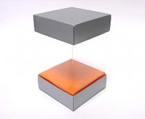 Skylinebox L150xW150xH200mm exterior Monaco Silver-orange