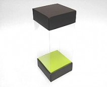 Skylinebox L120xW120xH240mm exterior Bali Brown-lime
