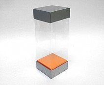 Skylinebox L120xW120xH240mm exterior Monaco Silver-orange