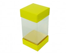 Skylinebox L80xW80xH150mm exterior Jaune Laqué