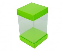 Skylinebox L120xW120xH190mm exterior Vert Pomme Laqué