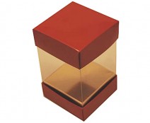 Skylinebox L80xW80xH130mm exterior Brique Laqué