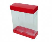 Skyline 3 columns rouge laque