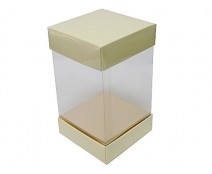 Skylinebox L100xW100xH160mm exterior Creme Laqué