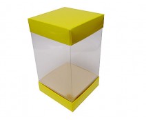 Skylinebox L120xW120xH190mm exterior Jaune Laqué