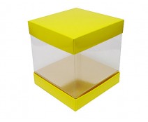 Skylinebox L150xW150xH150mm exterior Jaune Laqué