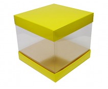 Skylinebox L180xW180xH150mm exterior Jaune Laqué