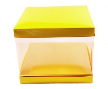 Skylinebox L250xW250xH200mm exterior Jaune Laqué