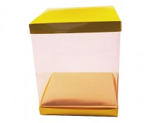 Skylinebox L250xW250xH300mm exterior Jaune Laqué