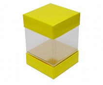 Skylinebox L90xW90xH120mm exterior Jaune Laqué