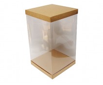 Skylinebox L250xW250xH400mm exterior Kraft