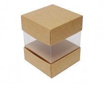 Skylinebox L80xW80xH90mm exterior Kraft