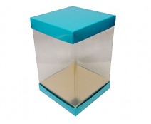 Skylinebox L180xW180xH250mm exterior Lagune Laqué