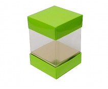 Skylinebox L90xW90xH120mm exterior Vert Pomme Laqué