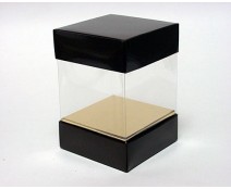 Skylinebox L90xW90xH120mm exterior noir laque