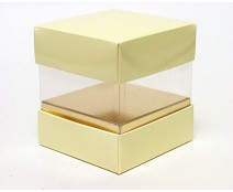 Skylinebox L90xW90xH90mm exterior Creme laque