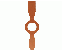 Sleeve polygon hazelnut for sleeve-me box  